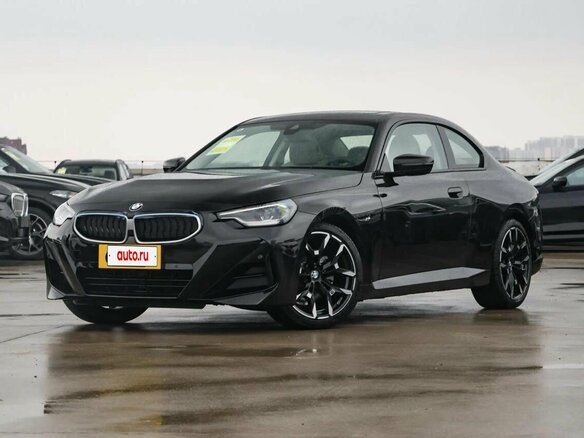 2025 BMW 2 серии 220i G42 Рестайлинг, чёрный, 6325000 рублей