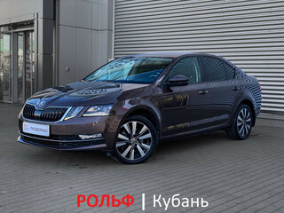2017 Skoda Octavia III (A7) Рестайлинг, коричневый, 1650000 рублей, вид 1