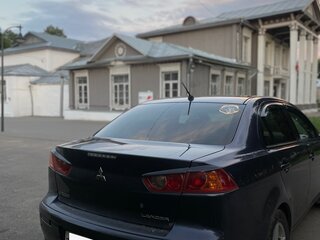 2008 Mitsubishi Lancer X, синий, 630000 рублей, вид 2