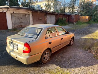 2006 Hyundai Accent ТагАЗ II, бежевый, 269000 рублей, вид 3