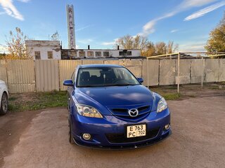 2007 Mazda 3 I (BK) Рестайлинг, синий, 660000 рублей, вид 3