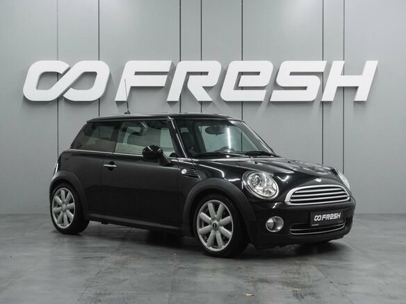 2009 Mini Hatch Cooper II (R56), чёрный, 1069000 рублей