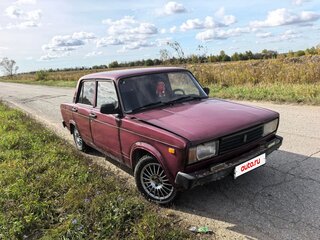 2002 Lada (ВАЗ) 2105, красный, 100000 рублей, вид 2
