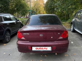 2006 Kia Spectra I Рестайлинг 2, красный, 159000 рублей, вид 3