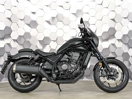 2021 Honda CMX 1100 Rebel, чёрный, 877000 рублей, вид 3