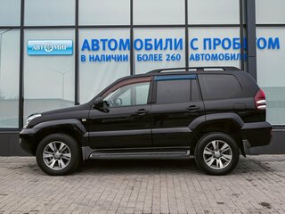 2007 Toyota Land Cruiser Prado 5-speed 120 Series Рестайлинг, чёрный, 2285000 рублей, вид 2