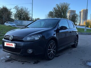 2010 Volkswagen Golf VI, чёрный, 515000 рублей, вид 1