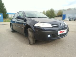 2008 Renault Megane II Рестайлинг, синий, 455000 рублей, вид 2