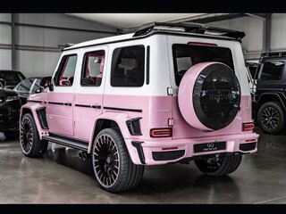 2026 Mercedes-Benz G-Класс AMG Brabus 800 II (W465) Рестайлинг, розовый, 61000000 рублей, вид 4