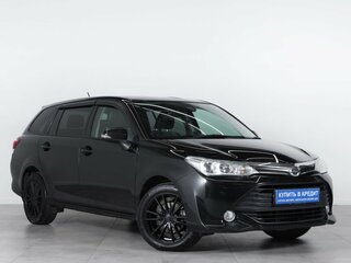 2015 Toyota Corolla Fielder XI (E160, E170, E180) Рестайлинг 1, чёрный, 1159000 рублей, вид 1
