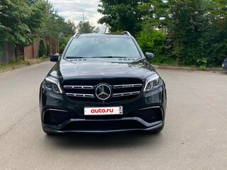 2018 Mercedes-Benz GLS 350 d I (X166), чёрный, 3700000 рублей, вид 2