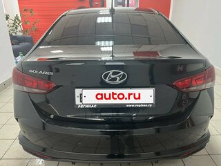 2022 Hyundai Solaris II Рестайлинг, чёрный, 1580000 рублей, вид 5