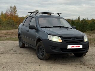 2014 Lada (ВАЗ) Granta I, синий, 225000 рублей, вид 1
