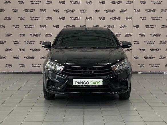 2021 Lada (ВАЗ) Vesta I, чёрный, 979000 рублей - вид 1