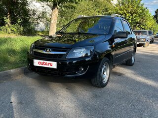 2013 Lada (ВАЗ) Granta I, чёрный, 180000 рублей, вид 1