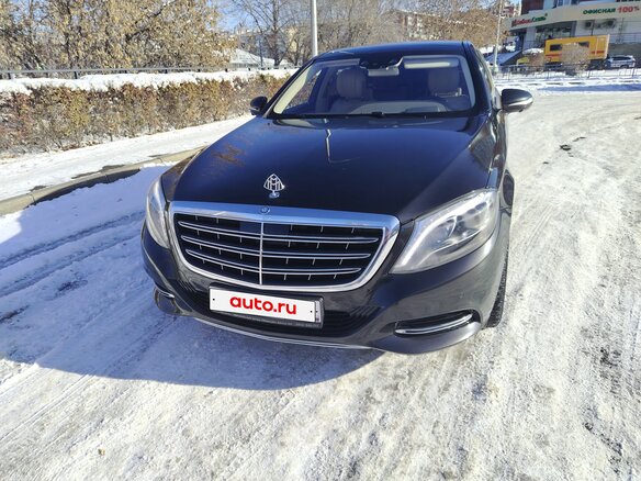 2016 Mercedes-Benz Maybach S-Класс 500 I (X222), чёрный, 5200000 рублей - вид 2