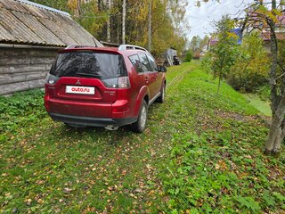 2007 Mitsubishi Outlander II, красный, 750000 рублей, вид 4