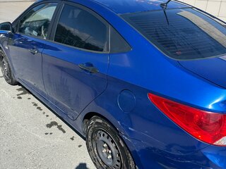 2012 Hyundai Solaris I, синий, 680000 рублей, вид 4