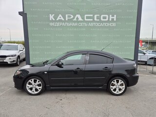 2008 Mazda 3 5-speed I (BK) Рестайлинг, чёрный, 730000 рублей, вид 3