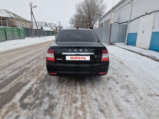 2017 Lada (ВАЗ) Priora I Рестайлинг, чёрный, 525000 рублей, вид 4