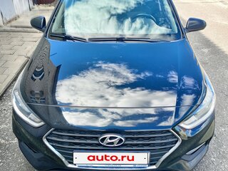 2019 Hyundai Solaris II, чёрный, 1190000 рублей, вид 1