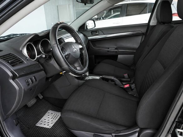 2012 Mitsubishi Lancer X Рестайлинг, чёрный, 790000 рублей - вид 14