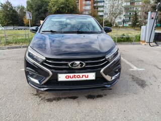 2025 Lada (ВАЗ) Vesta I Рестайлинг (NG), чёрный, 1500000 рублей, вид 2