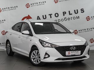 2021 Hyundai Solaris II Рестайлинг, белый, 1249000 рублей, вид 1