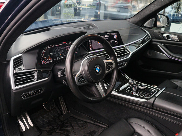 2020 BMW X7 M50d I (G07), синий, 8790000 рублей - вид 23
