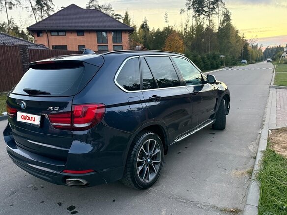 2015 BMW X5 30d III (F15), синий, 2950000 рублей - вид 5
