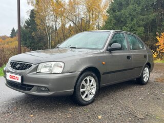2002 Hyundai Accent II, серый, 330000 рублей, вид 3