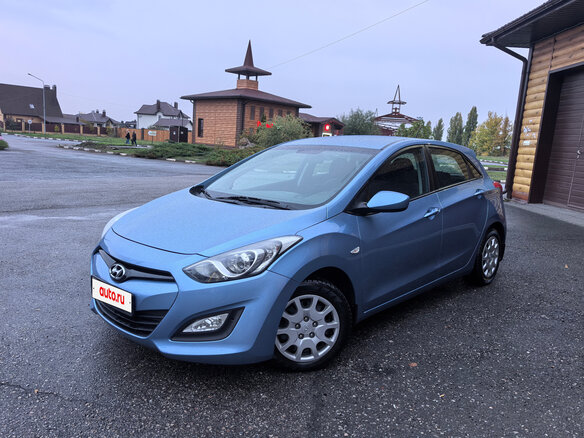 2014 Hyundai i30 II, голубой, 1170000 рублей