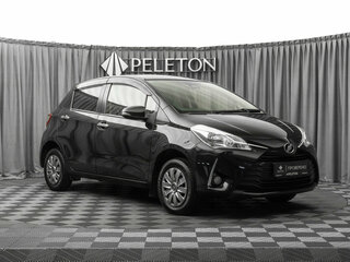 2018 Toyota Vitz III (XP130) Рестайлинг, чёрный, 950000 рублей, вид 2