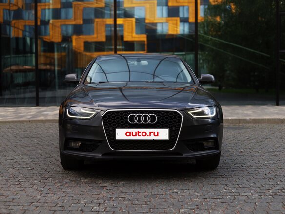 2013 Audi A4 IV (B8) Рестайлинг, чёрный, 1320000 рублей - вид 1