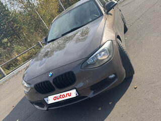 2012 BMW 1 серии 116i II (F20/F21), коричневый, 710000 рублей, вид 1
