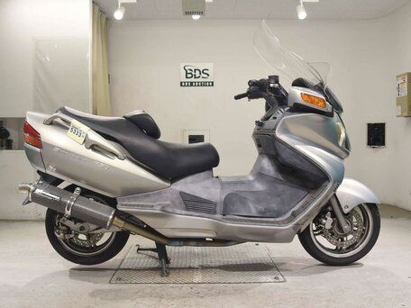 2003 Suzuki Burgman (SkyWave) 650, серебристый, 377000 рублей, вид 2