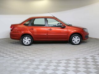 2021 Lada (ВАЗ) Granta I Рестайлинг, красный, 595000 рублей, вид 4