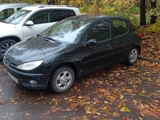 2002 Peugeot 206, чёрный, 260000 рублей, вид 5