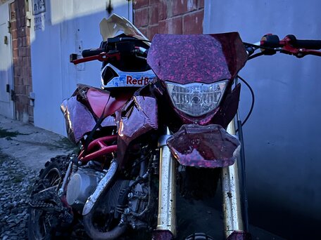 2022 Kayo Basic YX140EM, красный, 60000 рублей, вид 1