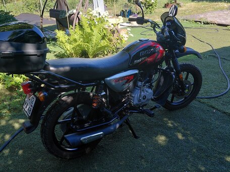 2024 Bajaj Boxer BM 150X, чёрный, 90000 рублей, вид 1