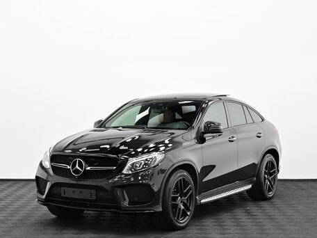 2017 Mercedes-Benz GLE Coupe 350 d I (C292), чёрный, 3649000 рублей, вид 3