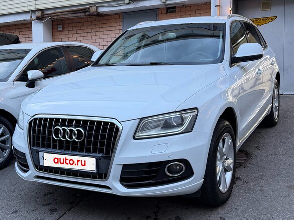 2013 Audi Q5 I (8R) Рестайлинг, белый, 1950000 рублей - вид 1