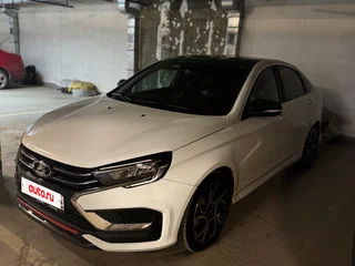 2024 Lada (ВАЗ) Vesta Sportline I Рестайлинг (NG), белый, 1800000 рублей, вид 1