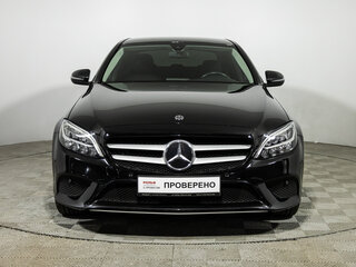 2018 Mercedes-Benz C-Класс 180 9G-TRONIC IV (W205), чёрный, 1839585 рублей, вид 2
