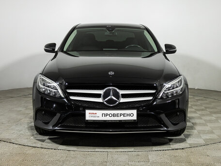 2018 Mercedes-Benz C-Класс 180 9G-TRONIC IV (W205), чёрный, 1839585 рублей, вид 2