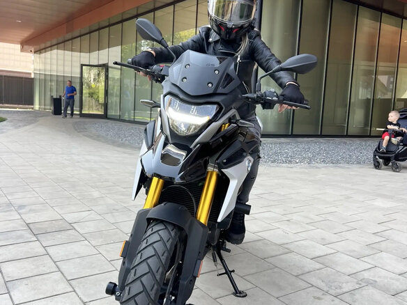 2023 BMW G 310 GS, чёрный, 470000 рублей - вид 5