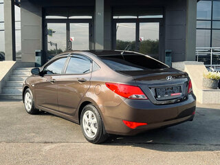2016 Hyundai Solaris I Рестайлинг, коричневый, 850000 рублей, вид 5