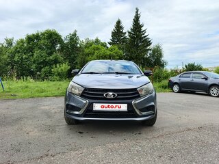 2017 Lada (ВАЗ) Vesta I, серый, 490000 рублей, вид 2