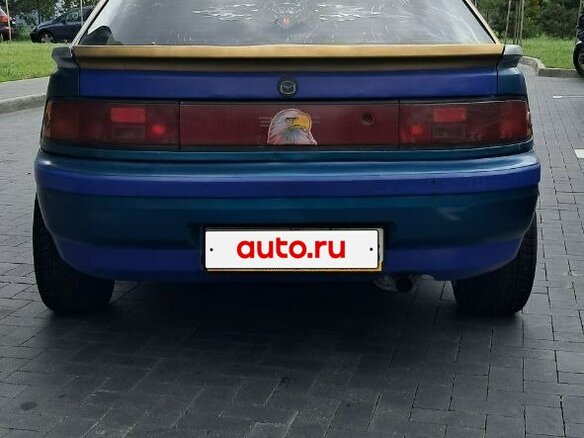 1993 Mazda 323 IV (BG), синий, 220000 рублей - вид 5