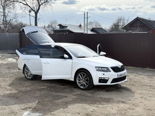 2013 Skoda Octavia III (A7), белый, 1080000 рублей, вид 2